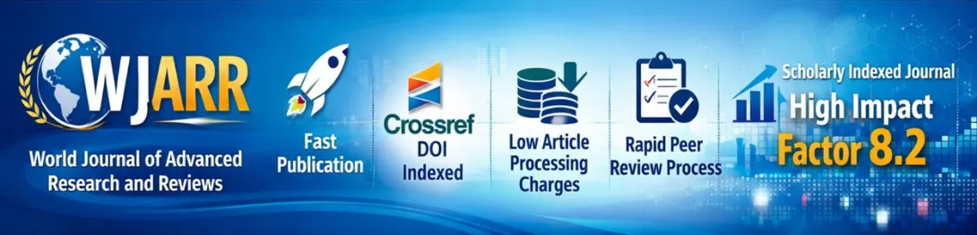 Peer-reviewed, fast publishing journal, Crossref DOI assignment, and low publication charges